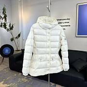 Moncler Barante Off White Coat - 4