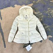 Moncler Barante Off White Coat - 2