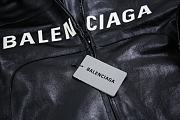 Balenciaga Leather Black Jacket - 2