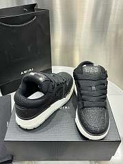 Amiri Black Glitter MA-1 Sneakers - 3