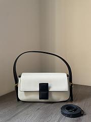 Fendi Metallic Baguette Twist Bag - 28x15x7cm - 1