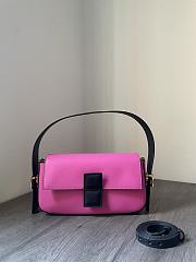 Fendi Metallic Baguette Twist Bag - 28x15x7cm - 2