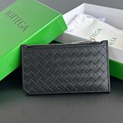 Bottega Veneta Intrecciato Piccolo Zipped Card Case 12*7*0.5cm - 2