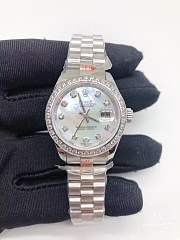 Rolex Lady Datejust Silver Diamond - 1