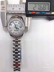 Rolex Lady Datejust Silver Diamond - 3