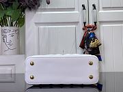Louis Vuitton Capucines East-West Mini white bloom effect - 12 x 8 x 22 cm - 6
