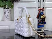 Louis Vuitton Capucines East-West Mini white bloom effect - 12 x 8 x 22 cm - 4