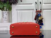 	 Louis Vuitton Capucines East-West Mini red bloom effect - 12 x 8 x 22 cm - 6