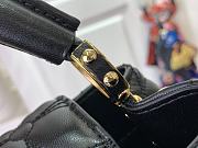 	 Louis Vuitton Capucines East-West Mini Black bloom effect - 12 x 8 x 22 cm - 6