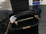 	 Louis Vuitton Capucines East-West Mini Black bloom effect - 12 x 8 x 22 cm - 2
