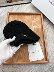 Moncler Logo Patch Knitted Beanie - 5