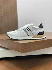 Hermes White Sneakers H Logo - 1