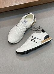 Hermes White Sneakers H Logo - 3