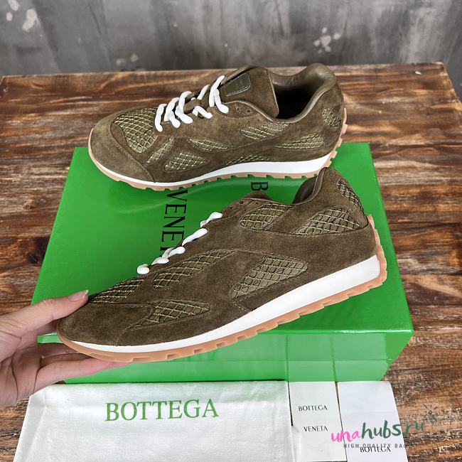 Bottega Veneta Orbit Suede Leather Sneakers  - 1
