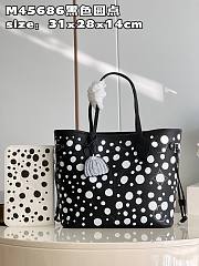 Louis Vuitton x Yk Neverfull Mm Tote Bag  - 1