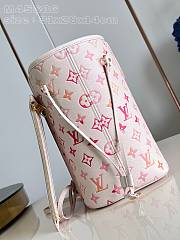 Louis Vuitton Neverfull MM Sunrise Aquarelle Monogram Empreinte Leather M47080 - 5