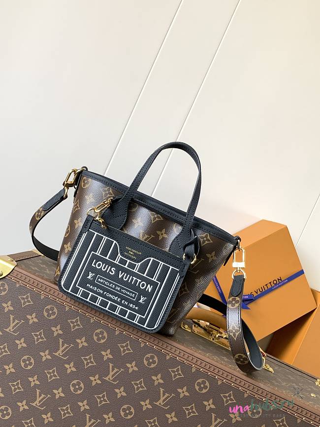 Louis Vuitton Neverfull Bandoulière Inside Out in 3 colors - 16.5 x 11 x 26.5cm - 1