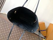 	 Louis Vuitton Neverfull With Pouch Black Color 32*27*14cm - 5