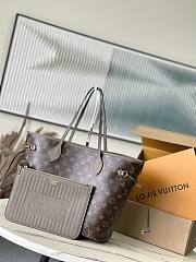 Louis Vuitton Neverfull With Pouch Grey Color 32*27*14cm - 1