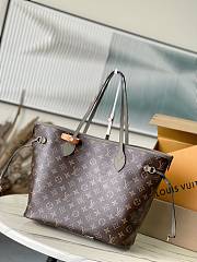 Louis Vuitton Neverfull With Pouch Grey Color 32*27*14cm - 4