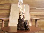 Louis Vuitton Nevefull BB Brown Monogram Pink Strap - 24 x 14 x 9cm - 6
