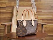 Louis Vuitton Nevefull BB Brown Monogram Pink Strap - 24 x 14 x 9cm - 4