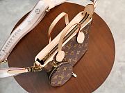 Louis Vuitton Nevefull BB Brown Monogram Pink Strap - 24 x 14 x 9cm - 2