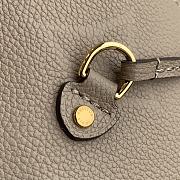 Louis Vuitton Neverfull MM Taupe Empreinte Bag 31x28x14cm - 4