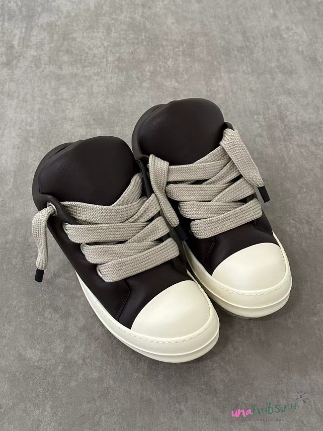 RICK OWENS Runway Jumbolaced Low Sneakers 3 colors - 1