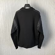 Prada Technical fleece cardigan with duchesse details - 3