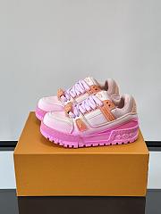 Louis Vuitton Trainer Maxi Pink Sneaker - 6