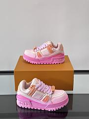 Louis Vuitton Trainer Maxi Pink Sneaker - 5