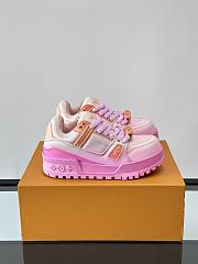 Louis Vuitton Trainer Maxi Pink Sneaker - 4