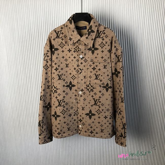 Louis Vuitton Brown Long Shirt - 1