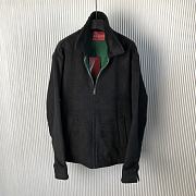 Gucci logo-jacquard bomber jacket - 1