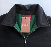 Gucci logo-jacquard bomber jacket - 5