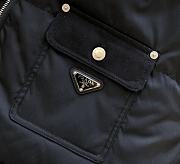 Prada Black padded Re-Nylon jacket  - 2