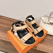 Hermes Junior leather sandal - 1