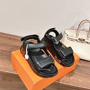 Hermes Junior leather sandal - 3