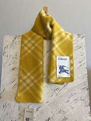 Burberry reversible checked wool scarf   - 182*30CM - 2