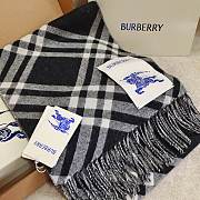 Burberry Reversible Check Rose Cashmere Scarf 180*30CM - 5