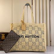 Louis Vuitton SHOPPER ONTHEGO Raffia - 44 x 32 x 17 cm - 1