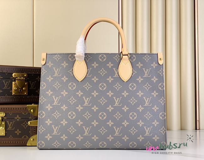 Louis Vuitton Onthego MM Trianon Gray - 35 x 27 x 14 - 1