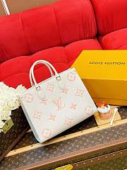 	 Louis Vuitton OnTheGo Monogram Empreinte Bicolor Yellow - 35 x 27 x 14 cm - 4
