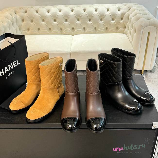 Chanel Chelsea Short Boot - 1