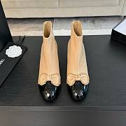 Chanel Short Ankle Boot Lambskin - 2