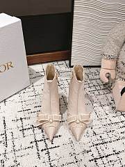 Dior Adiorable Heeled Fringed Grosgrain Ankle Boots - 2
