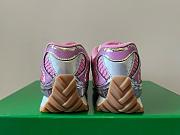 Bottega Venera Orbit Sneaker In Pink - 5