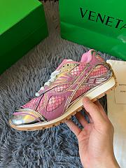 Bottega Venera Orbit Sneaker In Pink - 2