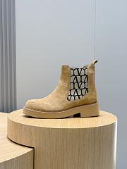 Valentino Chelsea Suede Brown Boots - 1
